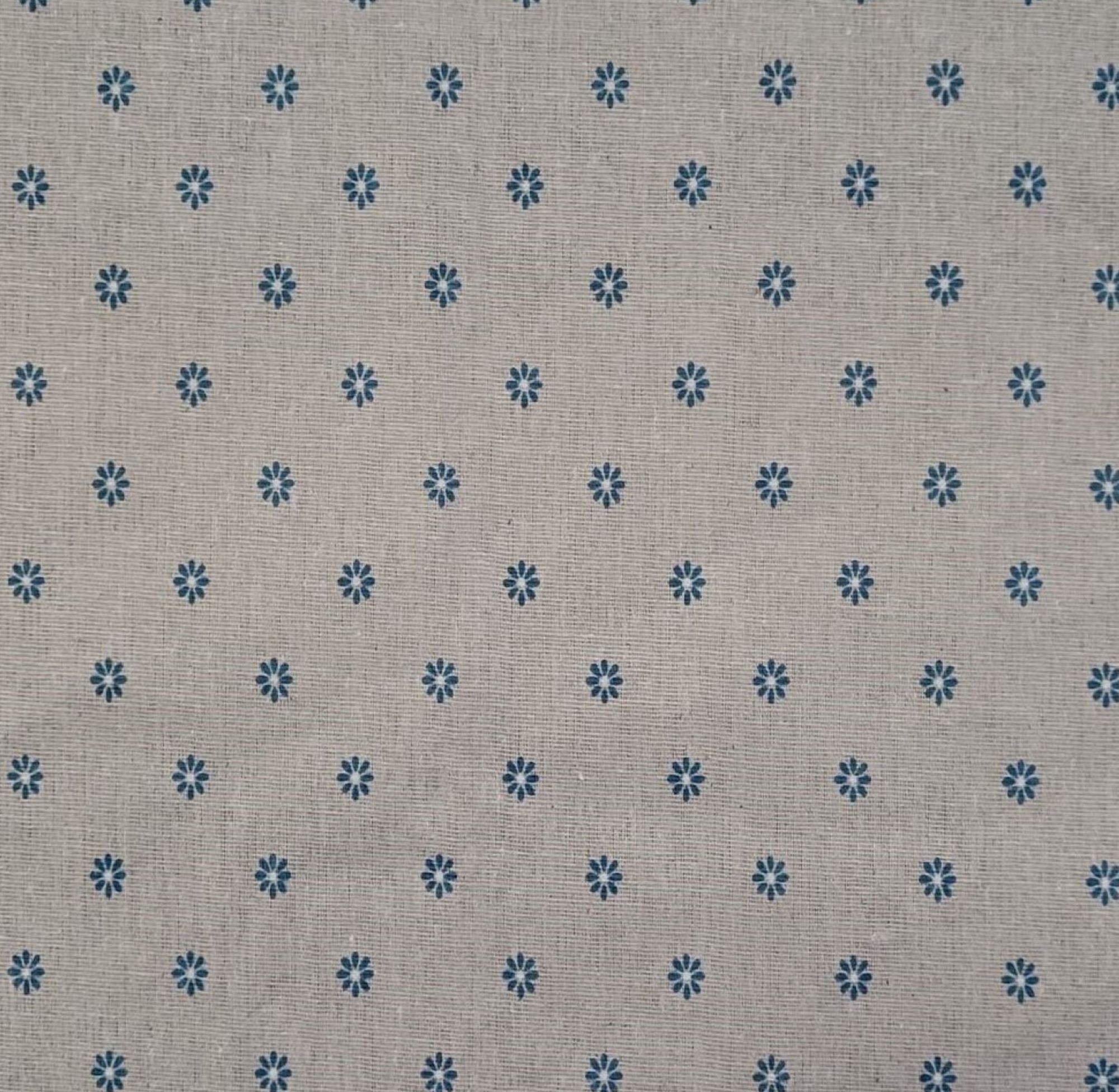 Fabrics :: CANVAS PRINTS. (exclusive) :: Daisy- Blue. Sold On A 25 ...