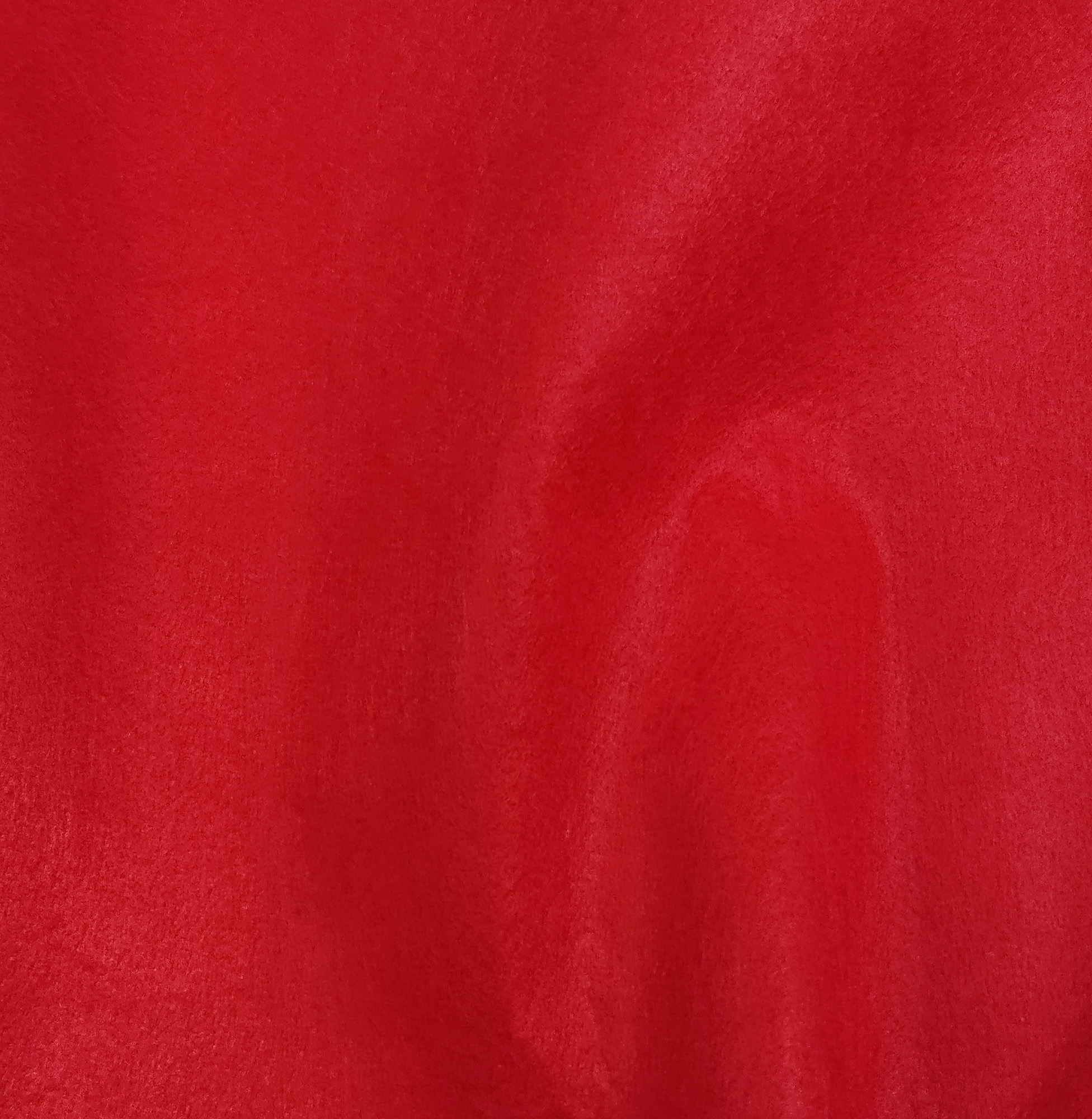 Fabrics :: FELT 150cm. :: Felt: Red. Sold On A 12.5 Metre Roll.