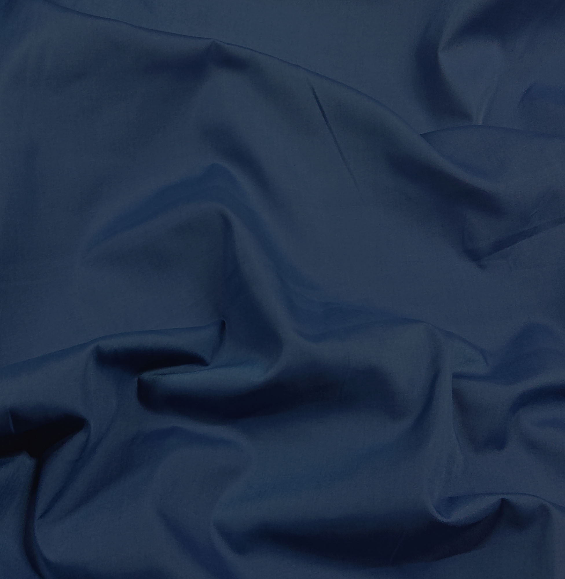 Fabrics :: Polycotton Plain- Col.45 Petrol Blue. 112cm Wide. Sold By ...