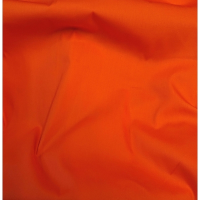 20 Width 20 mm Plain folded polycoton color Orange